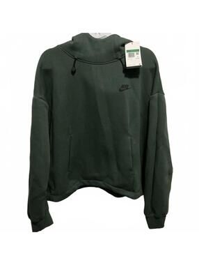 Nike Women's Dark Green Hoodie Sweatshirt XL